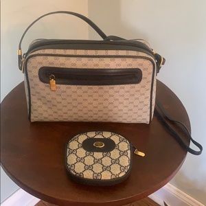 Authentic Gucci crossbody blues